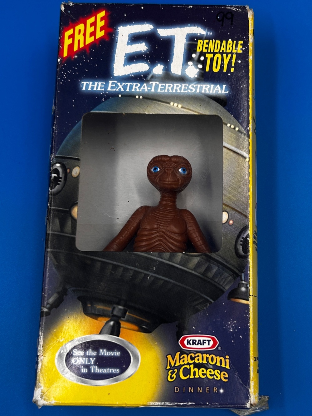 E.T. the Extra-Terrestrial Bendable Toy released by Kraft in 2002. NIB